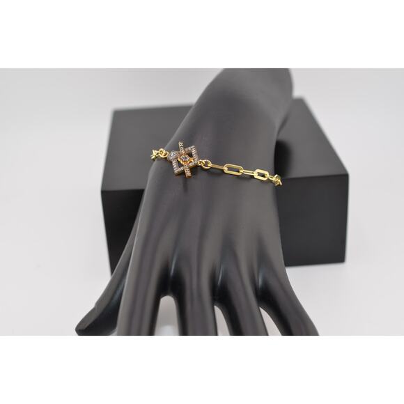 Rachel Reinhardt Pave Toggle Bracelet - Picture 3 of 3